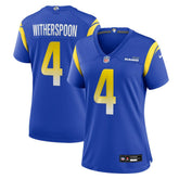 NFL Ahkello Witherspoon Los Angeles Rams Women's Team Game Jersey - Royal