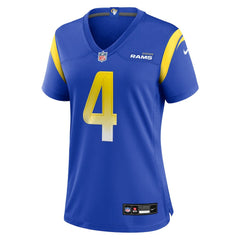 NFL Ahkello Witherspoon Los Angeles Rams Women's Team Game Jersey - Royal