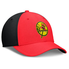 New York Yankees Nike Neon 90s Rise SwooshFlex Hat - Crimson/Black Hats