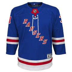 NHL Igor Shesterkin New York Rangers Youth Home Premier Player Jersey - Blue
