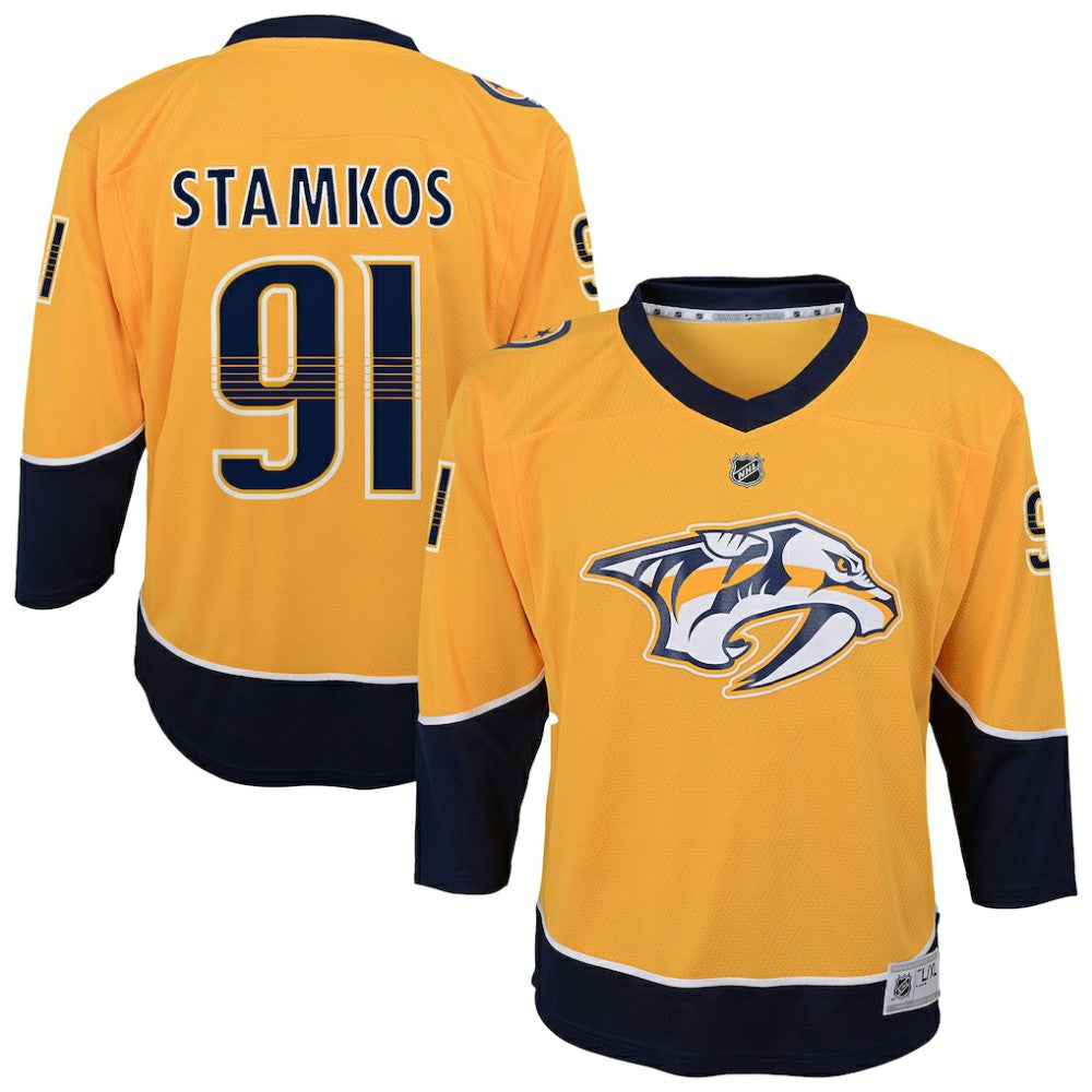 NHL Steven Stamkos Nashville Predators Youth Alternate Replica Player Jersey - Gold