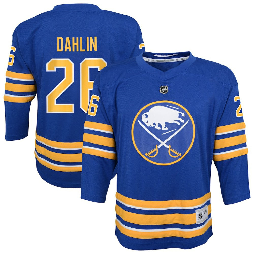 NHL Rasmus Dahlin Buffalo Sabres Youth Home Replica Player Jersey - Navy