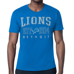Detroit Lions Starter Retro Team Logo T-Shirt - Blue