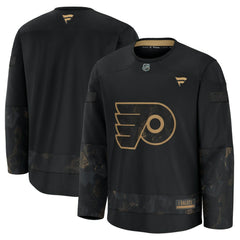NHL Philadelphia Flyers Fanatics 2024 Military Appreciation Practice Jersey - Black