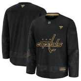 NHL Washington Capitals Fanatics 2024 Military Appreciation Practice Jersey - Black
