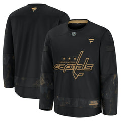 NHL Washington Capitals Fanatics 2024 Military Appreciation Practice Jersey - Black