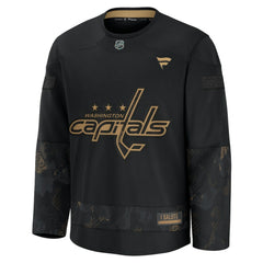 NHL Washington Capitals Fanatics 2024 Military Appreciation Practice Jersey - Black