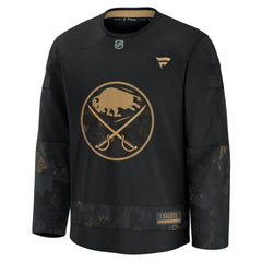 NHL Buffalo Sabres Fanatics 2024 Military Appreciation Practice Jersey - Black