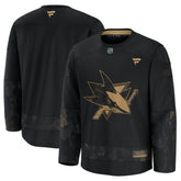 NHL San Jose Sharks Fanatics 2024 Military Appreciation Practice Jersey - Black