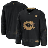 NHL Montreal Canadiens Fanatics 2024 Military Appreciation Practice Jersey - Black