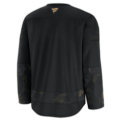 NHL Vancouver Canucks Fanatics 2024 Military Appreciation Practice Jersey - Black