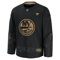 NHL New York Islanders Fanatics 2024 Military Appreciation Practice Jersey - Black