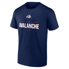 NHL,Custom Colorado Avalanche Personalized Name & Number Midfielder T-Shirt - Navy