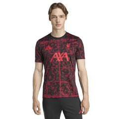 Liverpool 2025/26 AEROREADY Pre-Match Top Black