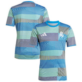 Real Madrid 2025/26 AEROREADY Pre-Match Top Blue