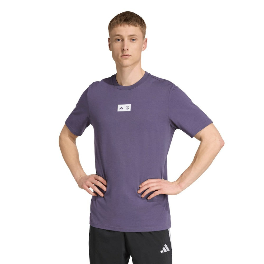 Manchester United Jersey Hook T-Shirt Purple