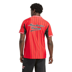 Manchester United US Pack Full-Button Baseball Jersey Red sale
