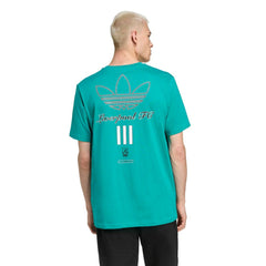 Liverpool Terrace Icons Collection Graphic T-Shirt Green