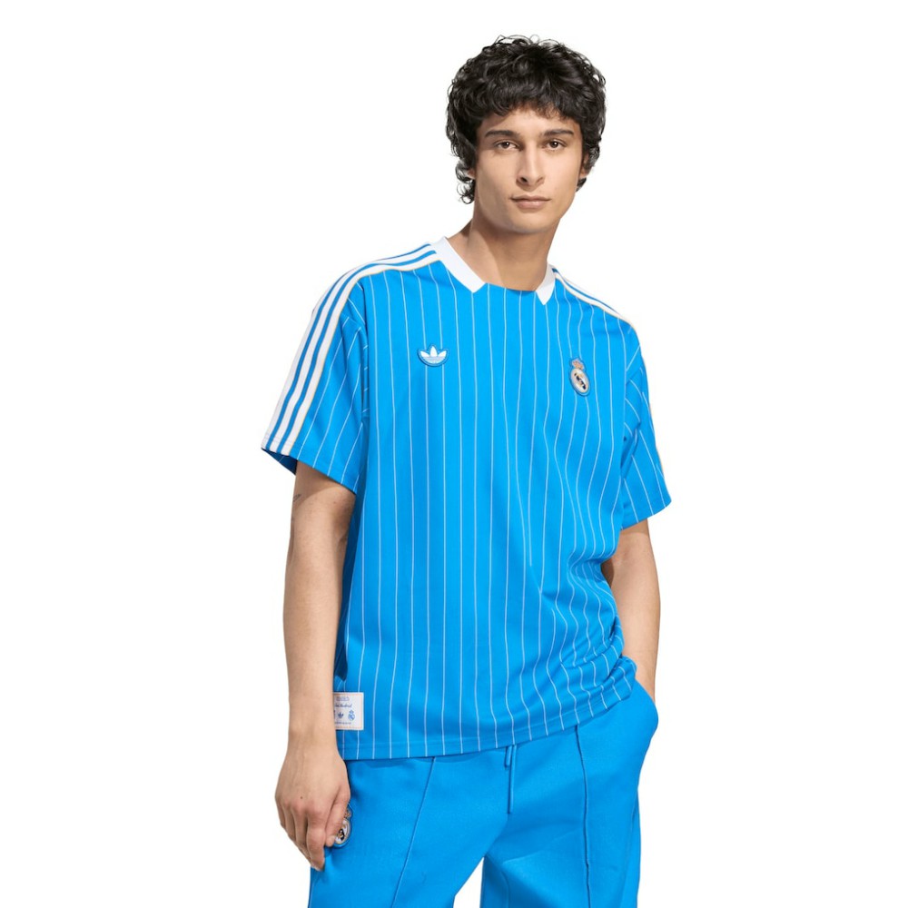 Real Madrid Unisex Terrace Icons Jersey Blue