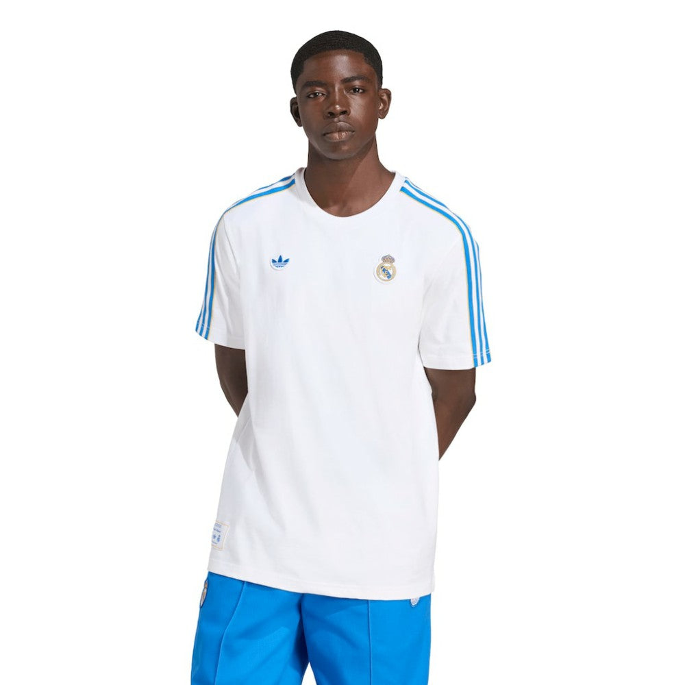 Real Madrid Terrace Icons T-Shirt White