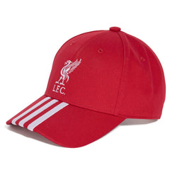 Liverpool Unisex Three-Stripe Dad Adjustable Hat Red
