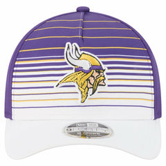 Minnesota Vikings New Era Adventure Gradient 9FORTY M-Crown A-Frame Adjustable Hat White/Purple
