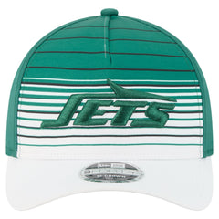 New York Jets New Era Adventure Gradient 9FORTY M-Crown A-Frame Adjustable Hat White/Green