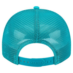 Miami Dolphins New Era Vintage Team Rope A-Frame Trucker 9FIFTY Snapback Hat Aqua
