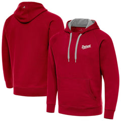 NHL Detroit Red Wings Antigua 2025 NHL Stadium Series Victory Pullover Hoodie - Red
