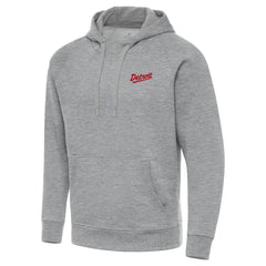 NHL Detroit Red Wings Antigua 2025 NHL Stadium Series Victory Pullover Hoodie - Heather Gray