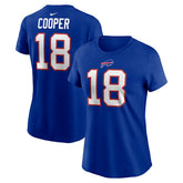 Amari Cooper Buffalo Bills Women's Player Name & Number T-Shirt Royal
