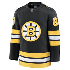 NHL David Pastrnak Boston Bruins Fanatics Home Premium Player Jersey - Black
