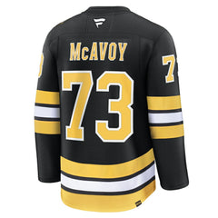 NHL Charlie McAvoy Boston Bruins Fanatics Home Premium Player Jersey - Black