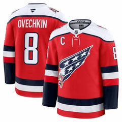 NHL Alexander Ovechkin Washington Capitals Fanatics Alternate Premium Player Jersey - Red