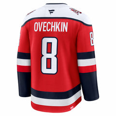 NHL Alexander Ovechkin Washington Capitals Fanatics Alternate Premium Player Jersey - Red