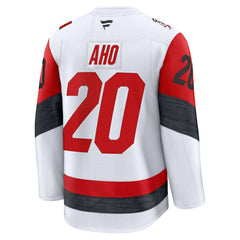 NHL Sebastian Aho Carolina Hurricanes Fanatics Away Premium Jersey - White
