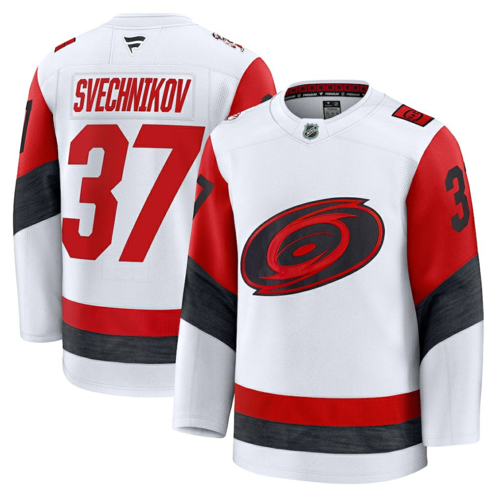 NHL Andrei Svechnikov Carolina Hurricanes Fanatics Away Premium Jersey - White