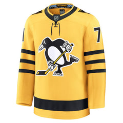 NHL Evgeni Malkin Pittsburgh Penguins Fanatics Alternate Premium Player Jersey - Gold