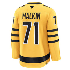 NHL Evgeni Malkin Pittsburgh Penguins Fanatics Alternate Premium Player Jersey - Gold