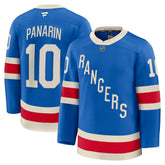 NHL Artemi Panarin New York Rangers Fanatics Centennial Premium Jersey - Blue