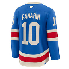NHL Artemi Panarin New York Rangers Fanatics Centennial Premium Jersey - Blue