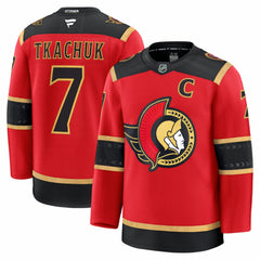 NHL Brady Tkachuk Ottawa Senators Fanatics Alternate Premium Jersey - Red