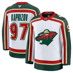 NHL Kirill Kaprizov Minnesota Wild Fanatics 25th Anniversary Premium Player Jersey - White