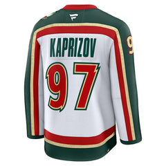 NHL Kirill Kaprizov Minnesota Wild Fanatics 25th Anniversary Premium Player Jersey - White