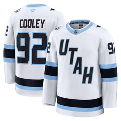 NHL Logan Cooley Utah Mammoth Fanatics Away Premium Player Jersey - White