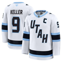NHL Clayton Keller Utah Mammoth Fanatics Away Premium Player Jersey - White