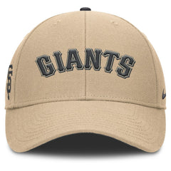 San Francisco Giants Nike Rise Adjustable Hat - Khaki Hats