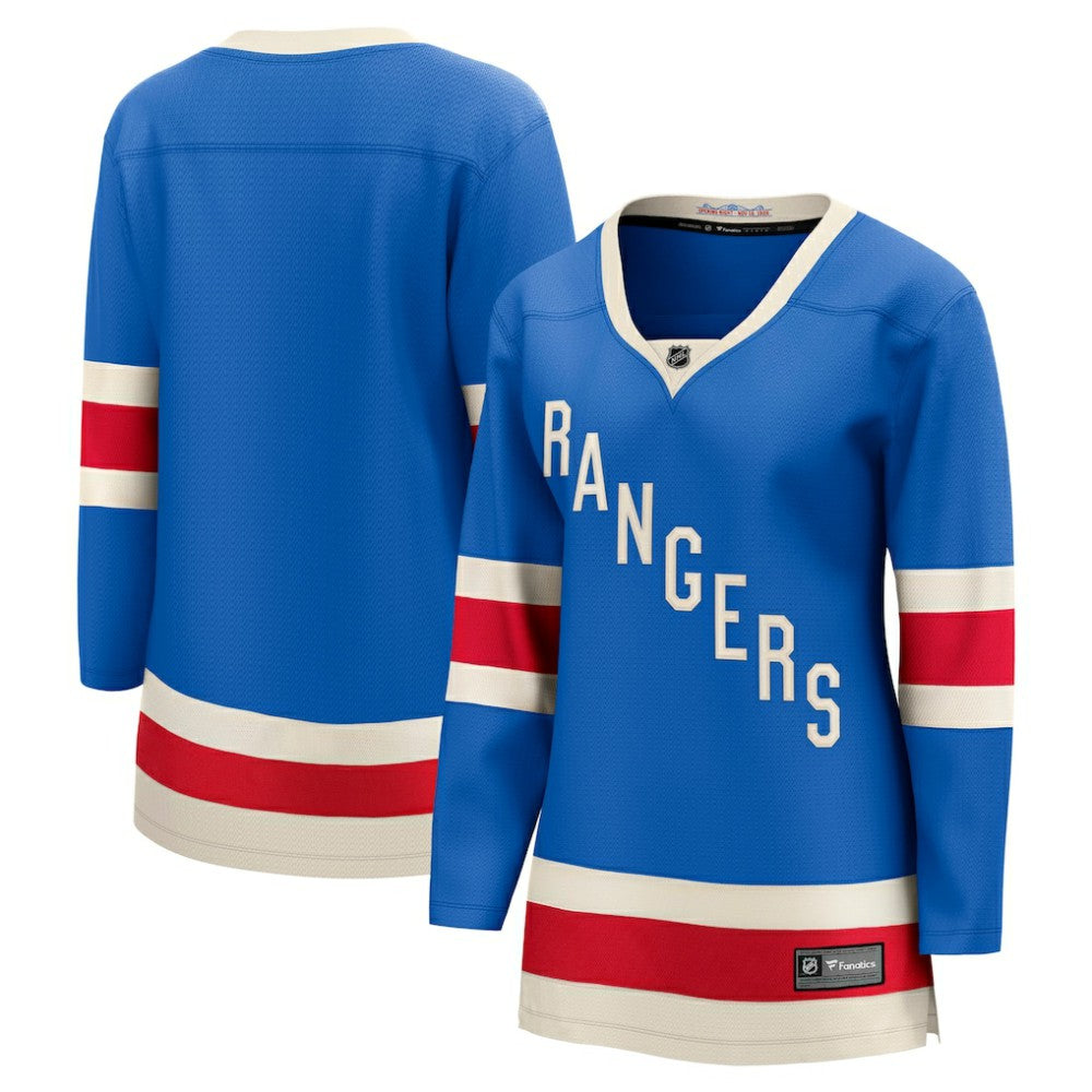 NHL New York Rangers Fanatics Women's Centennial Breakaway Jersey - Blue