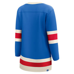 NHL New York Rangers Fanatics Women's Centennial Breakaway Jersey - Blue