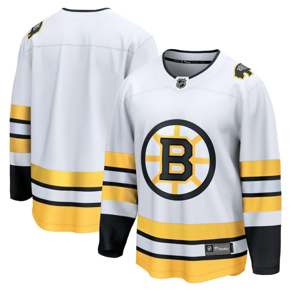 NHL Boston Bruins Fanatics Away Breakaway Jersey - White